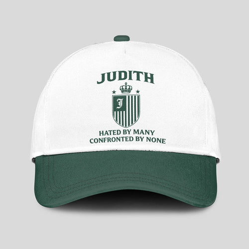 Hated By Many Confronted By None Luxury Logo Cap JUDITH 13K1 C41PF