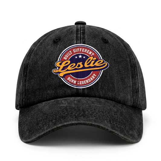 Built Different Born Legendary Logo Washed Cap LESLIE 13K1 C65PF