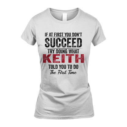 KEITH 13K1-357 If At First You Don't Succeed...