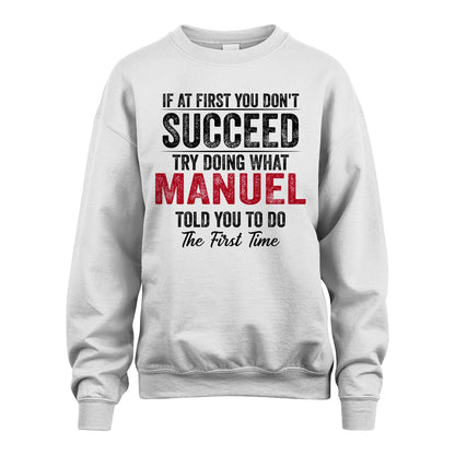 MANUEL 13K1-357 If At First You Don't Succeed...