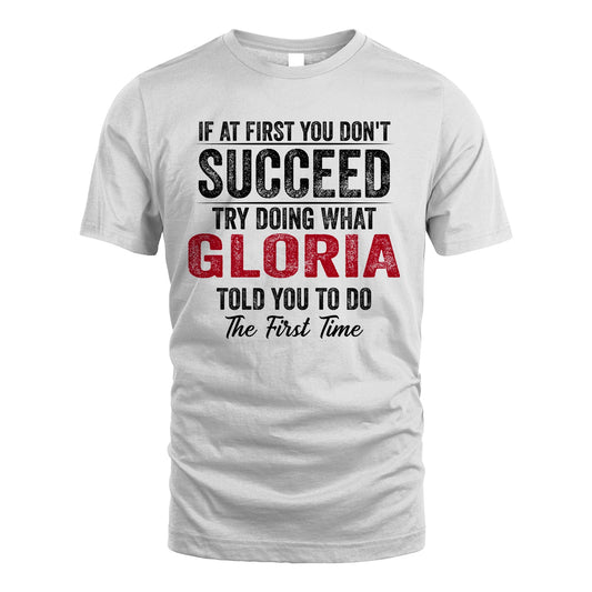GLORIA 13K1-357 If At First You Don't Succeed...