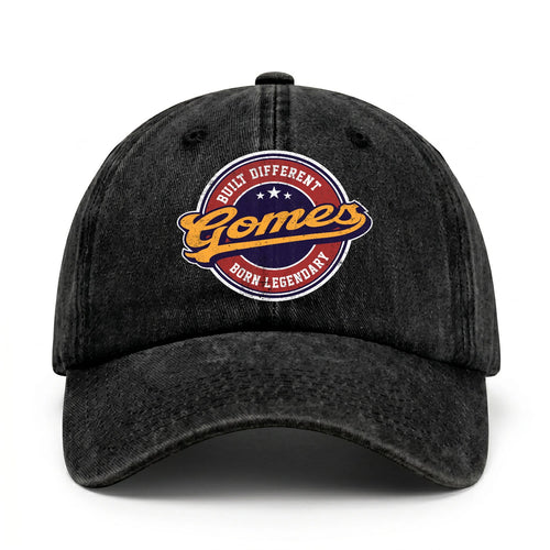 Built Different Born Legendary Logo Washed Cap GOMES 13K1 C65PF
