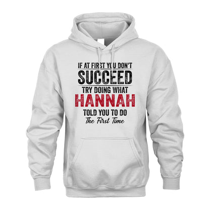 HANNAH 13K1-357 If At First You Don't Succeed...