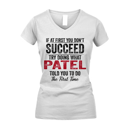 PATEL 13K1-357 If At First You Don't Succeed...