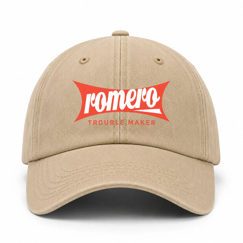 Trouble Maker Red Logo Washed Cap ROMERO 13K1 C78PF