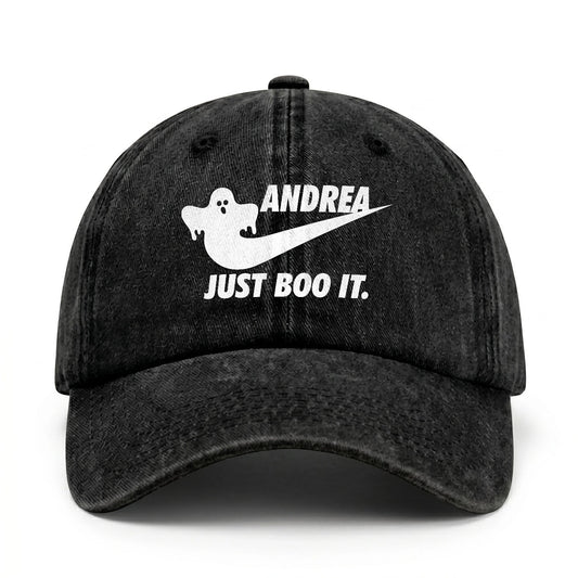 Just Boo It Halloween Washed Cap ANDREA 13K1 C83PF