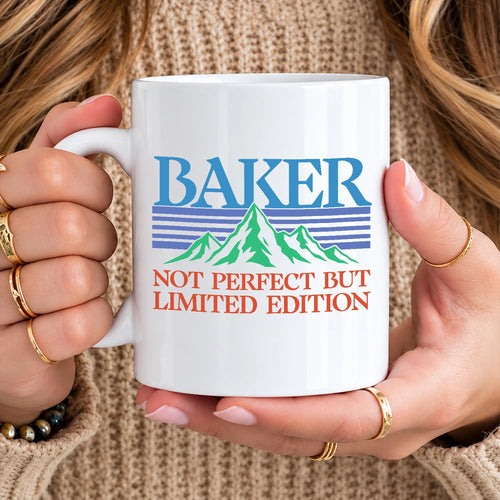 Not Perfect But Limited Eidition Retro Mountain Mug BAKER 13K1 MG29
