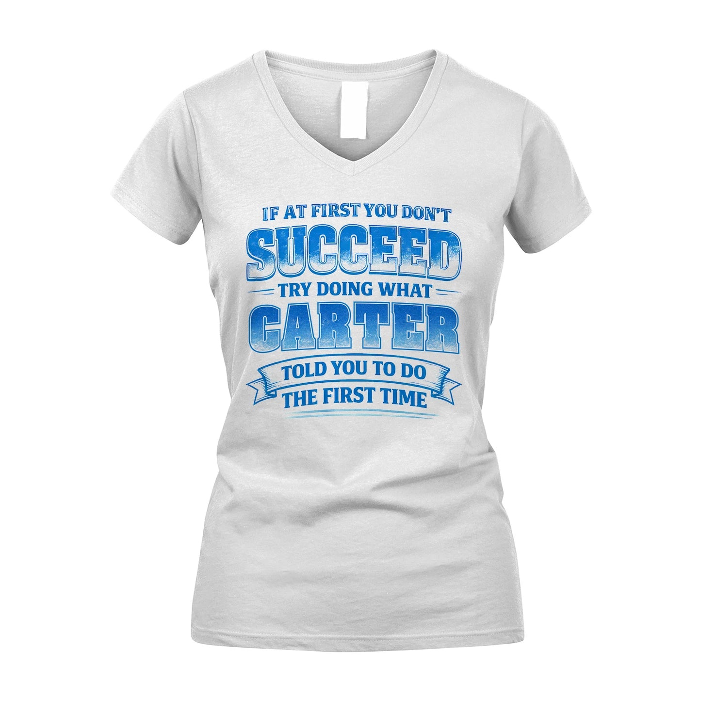 CARTER 13K1-502 If At First You Don't Succeed...