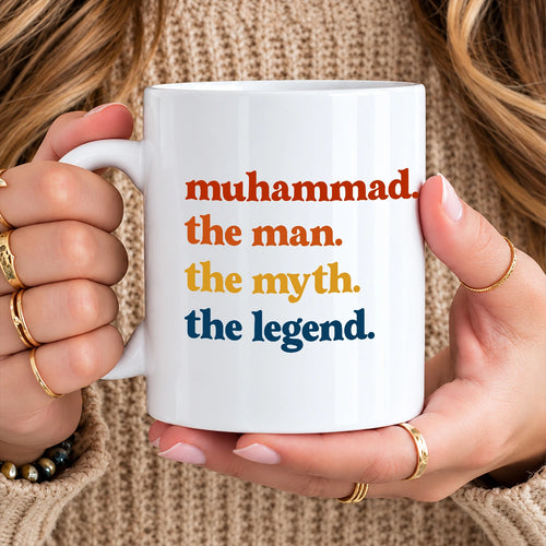 The Man The Myth The Legend Retro Mug MUHAMMAD 13K1 MG06