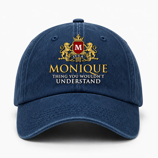 It's A Your Name Thing You Wouldn't Understand Royal Blue Washed Cap MONIQUE 13K1 C184PF