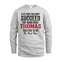 Men's Long Sleeved T-Shirt