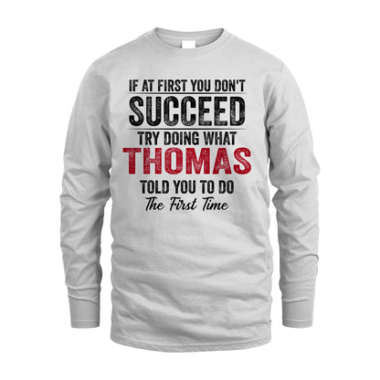 THOMAS 13K1-357 If At First You Don't Succeed...
