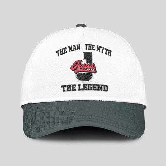 The Man The Myth The Legend Custom Initial Letter And Name Cap JESUS 13K1 C38PF