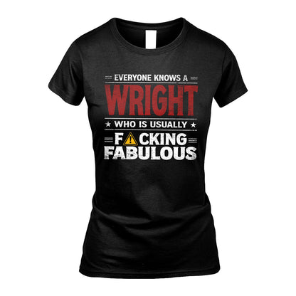 WRIGHT 13K1-565 Everyone Know A/An Name Who Is Usually...