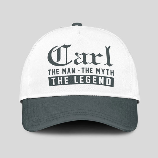 The Man The Myth The Legend Luxury Cap CARL 13K1 C39PF