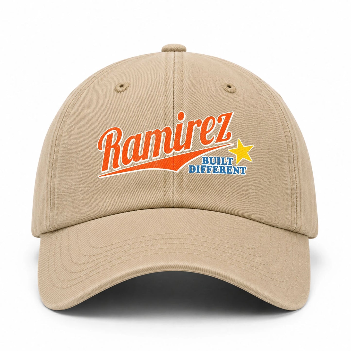 Your Name Built Different Logo Washed Cap RAMIREZ 13K1 C56PF