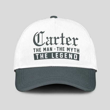 The Man The Myth The Legend Luxury Cap CARTER 13K1 C39PF