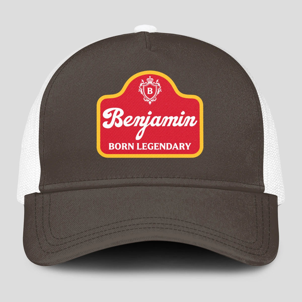 Born Legendary Charcoal Mesh Cap BENJAMIN 13K1 C196PF