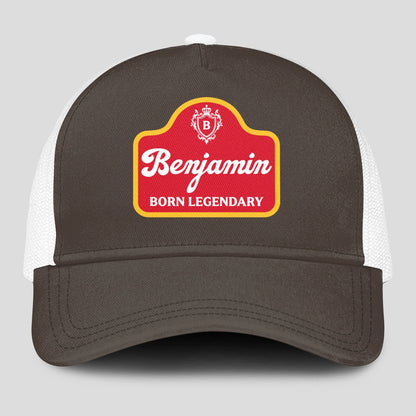 Born Legendary Charcoal Mesh Cap BENJAMIN 13K1 C196PF