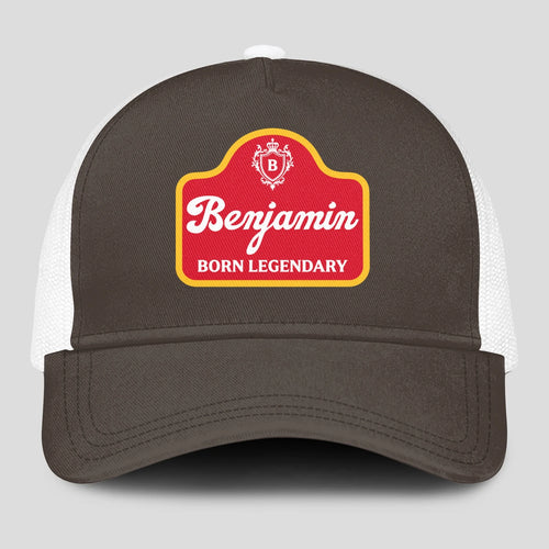 Born Legendary Charcoal Mesh Cap BENJAMIN 13K1 C196PF