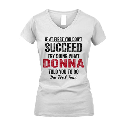 DONNA 13K1-357 If At First You Don't Succeed...