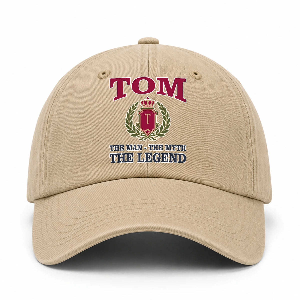 The Man The Myth The Legend Royal Khaki Cap TOM 13K1 C116PF