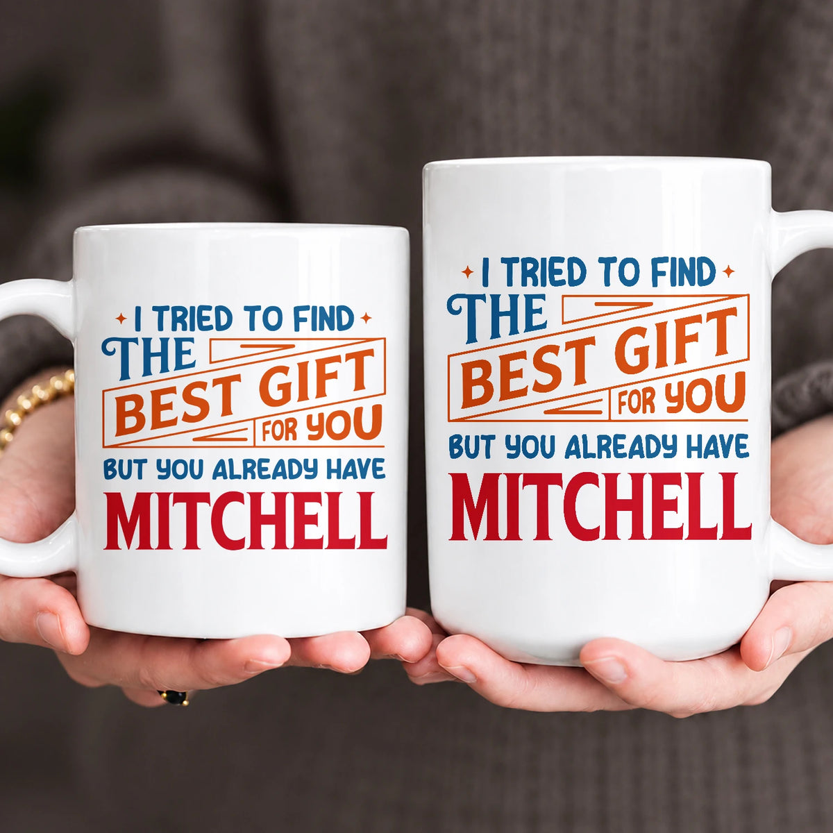 You Already Have Your Name Custom Mug - Funny Gift MITCHELL 13K1 MG15