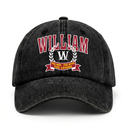 The Man The Myth The Legend Royal Cap WILLIAM 13K1 C32PF