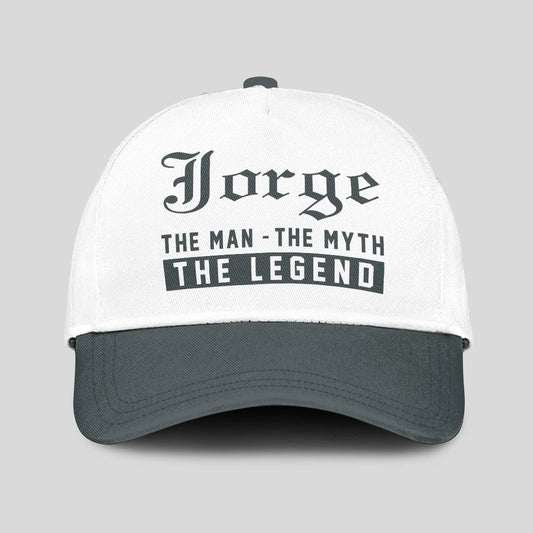 The Man The Myth The Legend Luxury Cap JORGE 13K1 C39PF