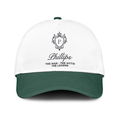 The Man The Myth The Legend Beautiful Green And White Cap PHILLIPS 13K1 C171PF