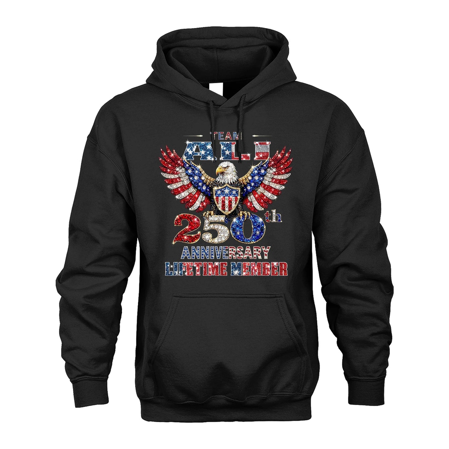 ALEXIS 13K1-523 Personalized "Team...Lifetime Member" America 250 Design