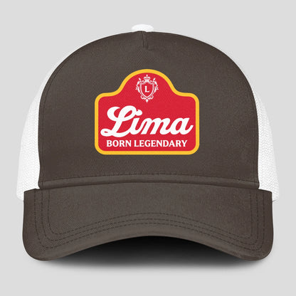 Born Legendary Charcoal Mesh Cap LIMA 13K1 C196PF