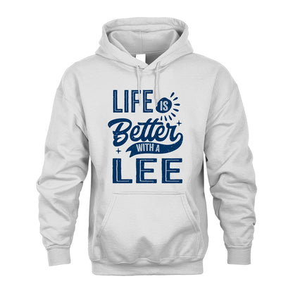 LEE 13K1-116 Personalized Name Quote T-Shirt Life Is Better With Unisex Gift
