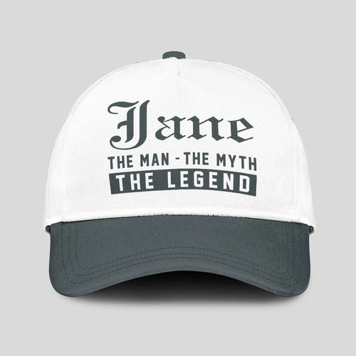 The Man The Myth The Legend Luxury Cap JANE 13K1 C39PF