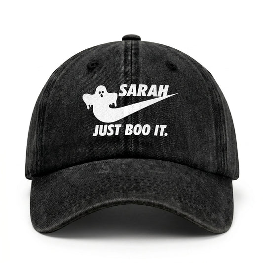Just Boo It Halloween Washed Cap SARAH 13K1 C83PF