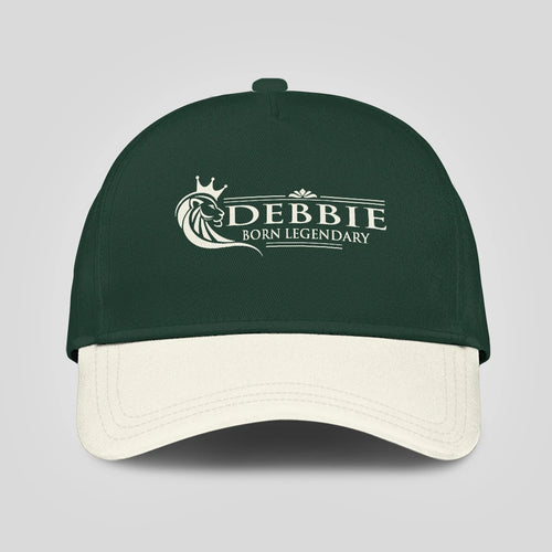 Born Legendary Lion Logo Sage Green And Beige Cap DEBBIE 13K1 C182PF