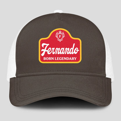 Born Legendary Charcoal Mesh Cap FERNANDO 13K1 C196PF