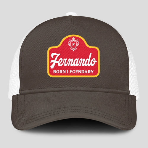 Born Legendary Charcoal Mesh Cap FERNANDO 13K1 C196PF