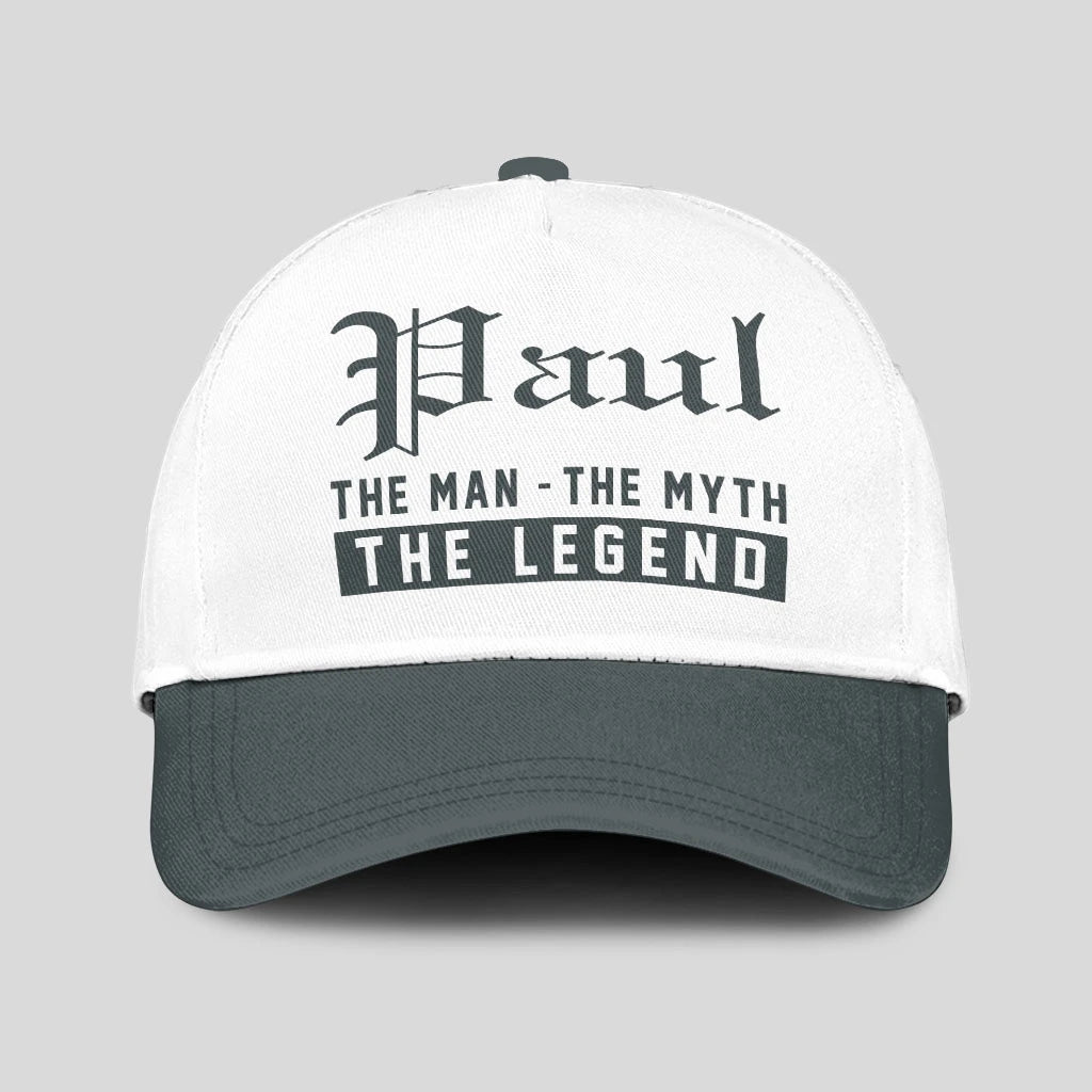 The Man The Myth The Legend Luxury Cap PAUL 13K1 C39PF