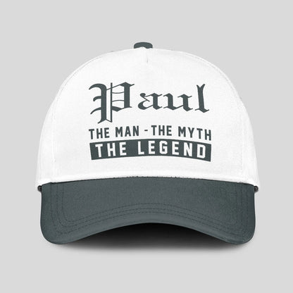 The Man The Myth The Legend Luxury Cap PAUL 13K1 C39PF
