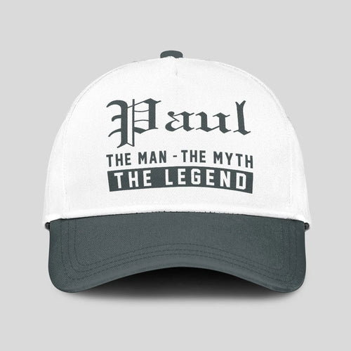 The Man The Myth The Legend Luxury Cap PAUL 13K1 C39PF