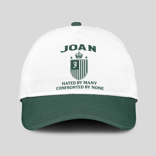 Hated By Many Confronted By None Luxury Logo Cap JOAN 13K1 C41PF
