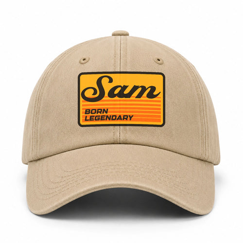 Born Legendary Vintage Washed Cap SAM 13K1 C64PF