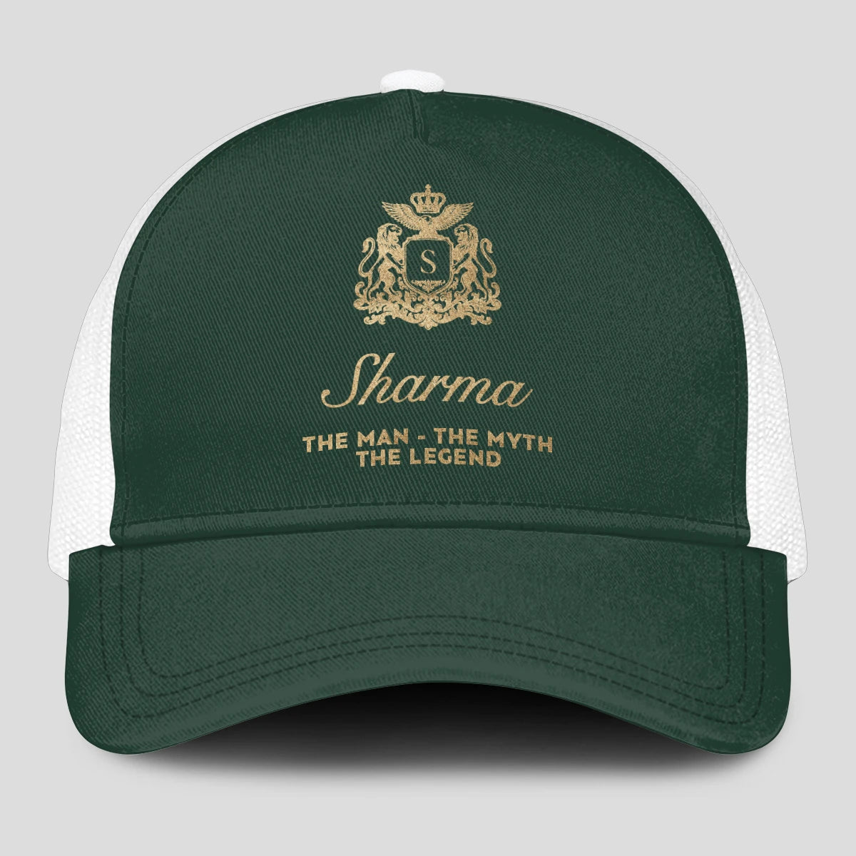 The Man The Myth The Legend Sage Green Mesh Cap SHARMA 13K1 C192PF