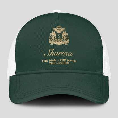 The Man The Myth The Legend Sage Green Mesh Cap SHARMA 13K1 C192PF