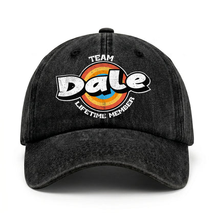 Team Your Name Lifetime Member Logo Cap DALE 13K1 C66PF