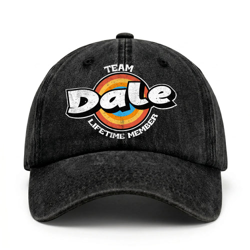 Team Your Name Lifetime Member Logo Cap DALE 13K1 C66PF