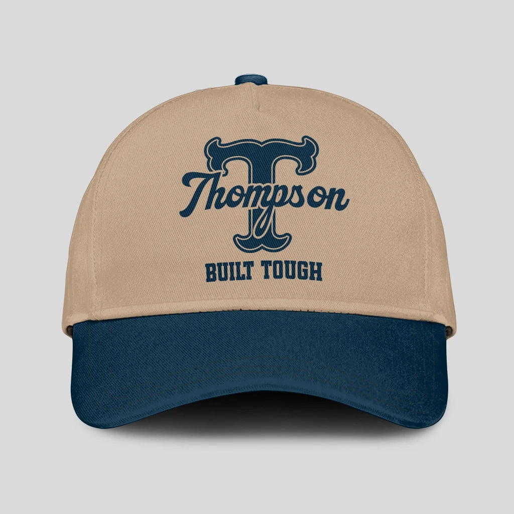 Built Tough Sage Green And Beige Baseball Cap THOMPSON 13K1 C102PF