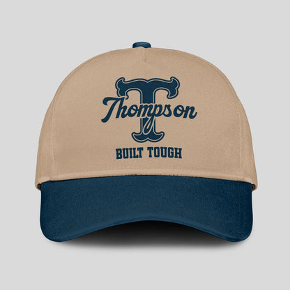 Built Tough Sage Green And Beige Baseball Cap THOMPSON 13K1 C102PF