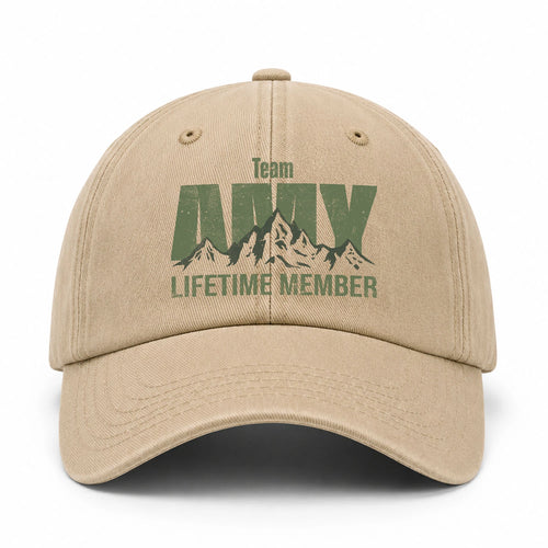 Team Your Name Lifetime Member Mountain Cap AMY 13K1 C58PF